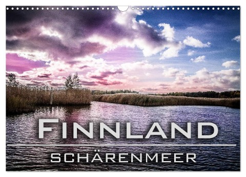 Finnland Schärenmeer (Wandkalender 2024 DIN A3 quer), CALVENDO Monatskalender - Oliver Pinkoss Photostorys
