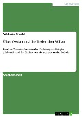 Cover-Bild zum Titel 'Über Ossian und die Lieder alter Völker' von 'Viktoria Kredel'