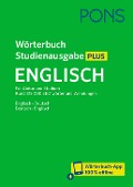 PONS Wörterbuch Studienausgabe Plus Englisch - 