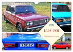 Cover-Bild zum Titel 'LADA-1600 - Russlands populärstes Automobil (Wandkalender 2026 DIN A4 quer), CALVENDO Monatskalender' von 'Henning von Löwis of Menar'