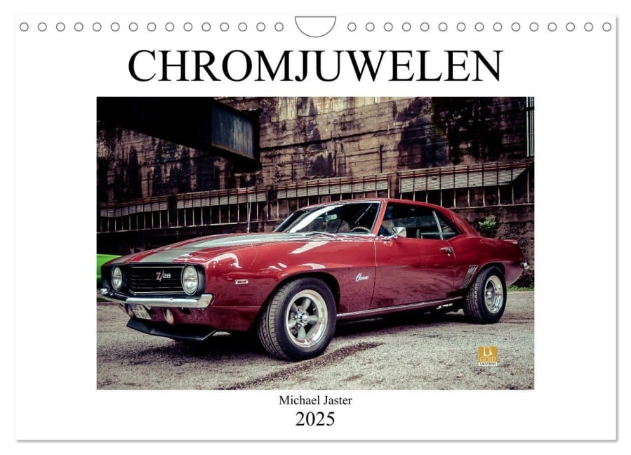 Chromjuwelen von Michael Jaster (Wandkalender 2025 DIN A4 quer), CALVENDO Monatskalender - Michael Jaster