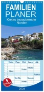 Cover-Bild zum Titel 'Familienplaner 2026 - Kretas bezaubernder Norden mit 5 Spalten (Wandkalender, 21 x 45 cm) CALVENDO' von 'Claudia Kleemann'