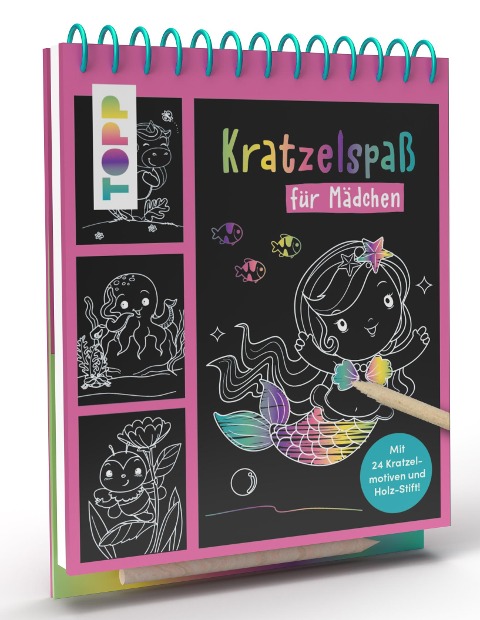 Kratzelspaß für Mädchen - 