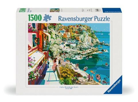 Erwachsenenpuzzle 1500 Teile - Verliebt in Cinque Terre - 
