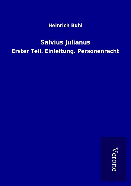 Salvius Julianus - Heinrich Buhl