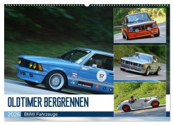 Cover-Bild zum Titel 'OLDTIMER BERGRENNEN - BMW Fahrzeuge (Wandkalender 2026 DIN A2 quer), CALVENDO Monatskalender' von 'Ingo Laue'