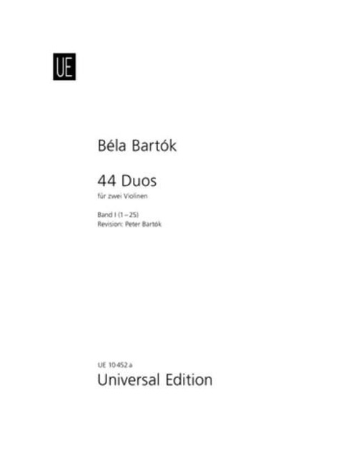 44 Duos - Béla Bartók