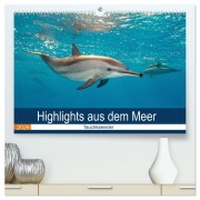 Cover-Bild zum Titel 'Highlights aus dem Meer - Tauchkalender (hochwertiger Premium Wandkalender 2026 DIN A2 quer), Kunstdruck in Hochglanz' von 'Sven Gruse'