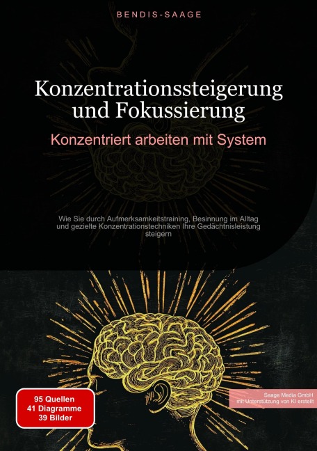 Konzentrationssteigerung und Fokussierung: Konzentriert arbeiten mit System - Bendis A. I. Saage - Deutschland
