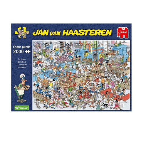 Jan van Haasteren - Die Bäckerei - 2000 Teile - 