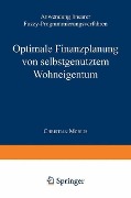 Cover-Bild zum Titel 'Optimale Finanzplanung von selbstgenutztem Wohneigentum' von ''
