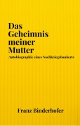 Cover-Bild zum Titel 'Das Geheimnis meiner Mutter' von 'Franz Binderhofer'