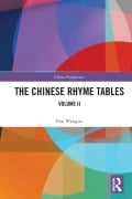 Cover-Bild zum Titel 'The Chinese Rhyme Tables' von 'Pan Wenguo'