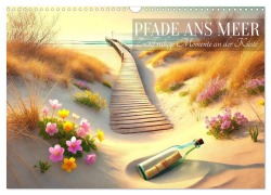 Cover-Bild zum Titel 'Pfade ans Meer (Wandkalender 2026 DIN A3 quer), CALVENDO Monatskalender' von 'Marco Warstat'