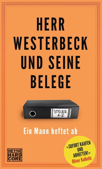 Herr Westerbeck und seine Belege - Jens Westerbeck