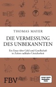 Cover-Bild zum Titel 'Die Vermessung des Unbekannten' von 'Thomas Mayer'