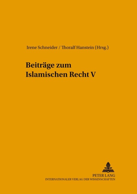 Beiträge zum Islamischen Recht V - 