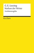 Cover-Bild zum Titel 'Nathan der Weise. Studienausgabe' von 'Gotthold Ephraim Lessing'