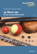 Cover-Bild zum Titel '44 Warm-ups für den Instrumentalunterricht' von 'Barbara Busch, Barbara Metzger'