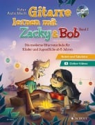 Cover-Bild zum Titel 'Gitarre lernen mit Zacky und Bob' von 'Peter Autschbach'