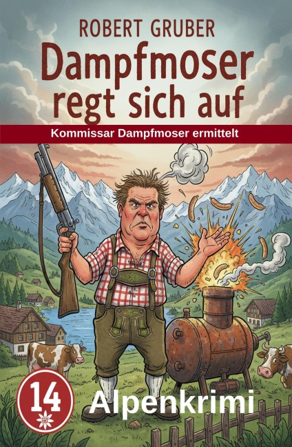 Dampfmoser regt sich auf: Alpenkrimi: Kommissar Dampfmoser ermittelt 14 - Robert Gruber