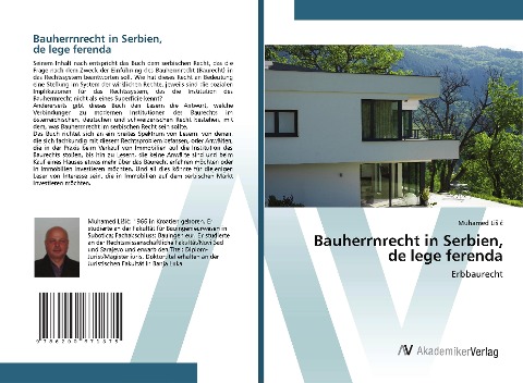 Bauherrnrecht in Serbien, de lege ferenda - Muhamed Li¿i¿