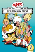 Cover-Bild zum Titel 'Mosaik von Hannes Hegen: Die Digedags im Orient, Bd. 1' von 'Lothar Dräger'
