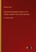 Cover-Bild zum Titel 'Storia dei musulmani di Sicili; In Tre Volumi, Volume Terzo, Parte Seconda' von 'Michele Amari'
