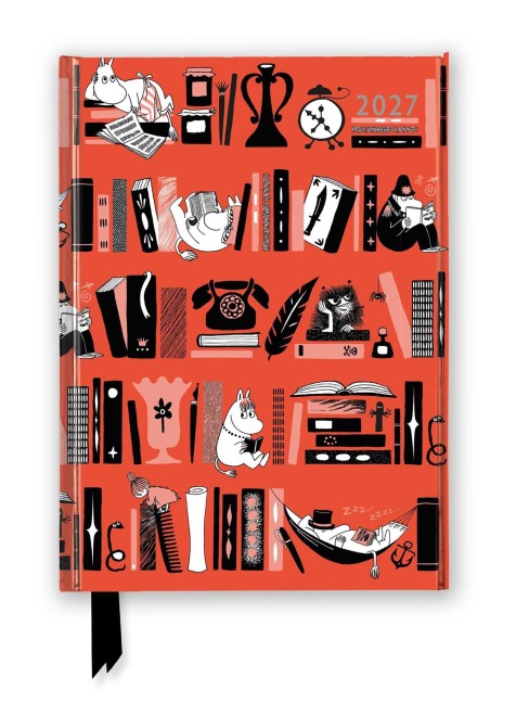 Tove Jansson - Mumin Bücherregal - Terminkalender 2027 - Tree Flame