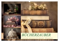Bücherzauber (Wandkalender 2026 DIN A2 quer), CALVENDO Monatskalender - Cathrin Illgen