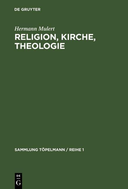 Religion, Kirche, Theologie - Hermann Mulert