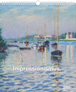 Cover-Bild zum Titel 'Impressionismus 2026 - Kunstkalender - Museum Barberini - Wandkalender im Format 34,5 x 40 cm - Spiralbindung' von ''