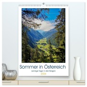 Cover-Bild zum Titel 'Sommer in Österreich - sonnige Tage in den Bergen (hochwertiger Premium Wandkalender 2026 DIN A2 hoch), Kunstdruck in Hochglanz' von 'Julia Roder'