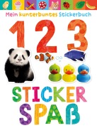 Cover-Bild zum Titel '1 2 3 Stickerspaß' von 'Annette Rusling'