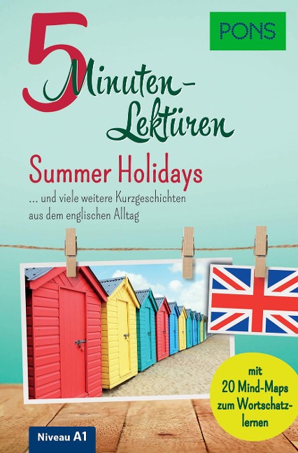 PONS 5-Minuten-Lektüren Englisch A1 - Summer Holidays - 