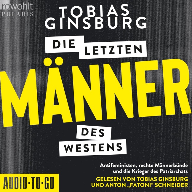 Die letzten Männer des Westens - Tobias Ginsburg