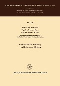 Cover-Bild zum Titel 'Mechanische Entzunderung von Blechen und Bändern' von 'Max Vater'