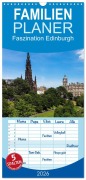 Cover-Bild zum Titel 'Familienplaner 2026 - Faszination Edinburgh mit 5 Spalten (Wandkalender, 21 x 45 cm) CALVENDO' von 'Holger Much Photography Berlin'