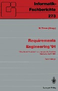 Cover-Bild zum Titel 'Requirements Engineering '91' von ''