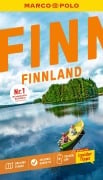 Cover-Bild zum Titel 'MARCO POLO Reiseführer Finnland' von 'Joseann Freyer-Lindner, Tarja Prüss'