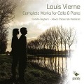 Cover-Bild zum Titel 'Louis Vierne Complete Works for Cello & Piano' von 'Alexis Thibaut de Maisi¿res Camille Seghers'