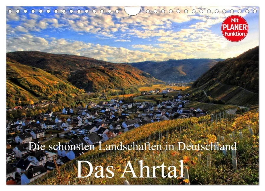 Die schönsten Landschaften in Deutschland - Das Ahrtal (Wandkalender 2026 DIN A4 quer), CALVENDO Monatskalender - Arno Klatt