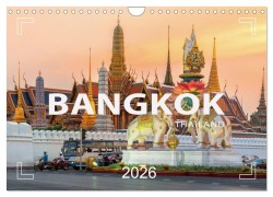 Cover-Bild zum Titel 'BANGKOK Hauptstadt von Thailand (Wandkalender 2026 DIN A4 quer), CALVENDO Monatskalender' von 'Mario Weigt'