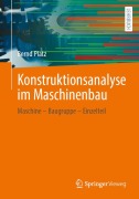 Cover-Bild zum Titel 'Konstruktionsanalyse im Maschinenbau' von 'Bernd Platz'