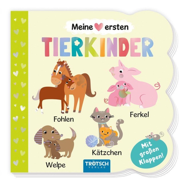 TRÖTSCH - Klappenbuch Meine ersten Tierkinder - 
