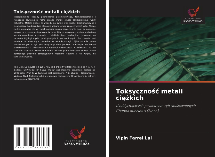 Toksyczno¿¿ metali ci¿¿kich - Vipin Farrel Lal