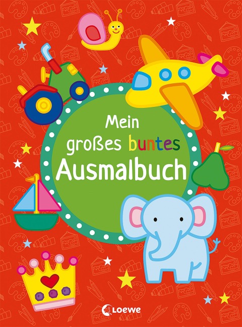 Mein großes buntes Ausmalbuch (Elefant) - 