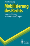 Cover-Bild zum Titel 'Mobilisierung des Rechts' von 'Erhard Blankenburg'
