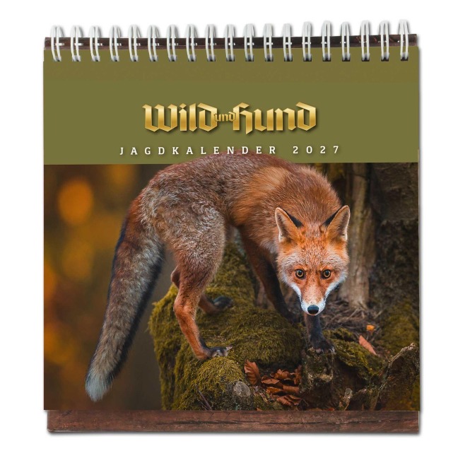 WILD UND HUND Edition: Jagdkalender Tischvariante 2027 - 
