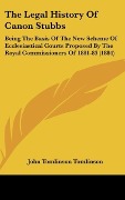 Cover-Bild zum Titel 'The Legal History Of Canon Stubbs' von ''